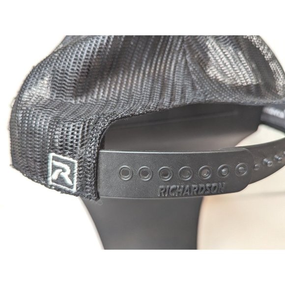 Sight Line Fishing Black Snapback Mesh Cap Trucker Vintage Collectors Hat‎ - Picture 5 of 8